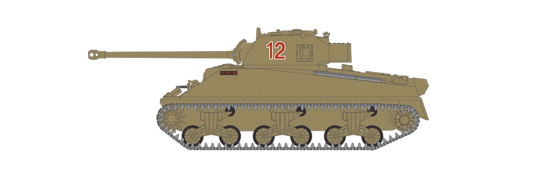 Sherman Firefly 1/72 - 6