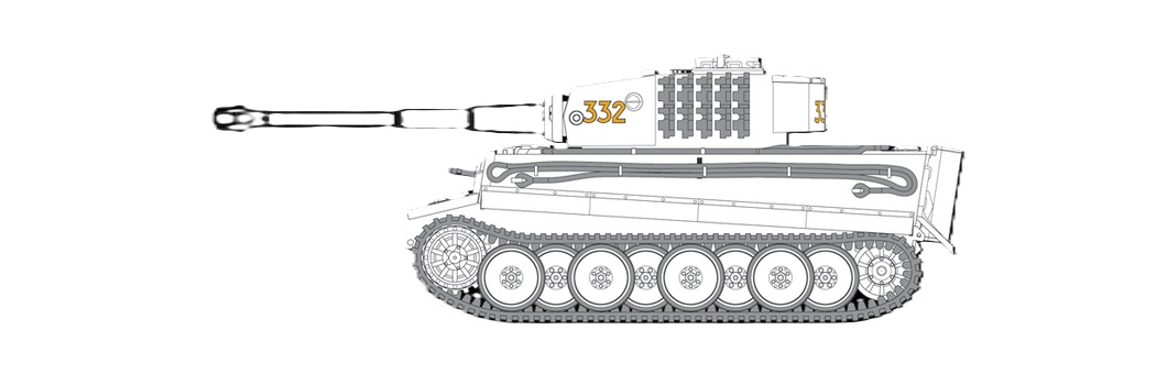 Tiger 1, 1/72 - 6