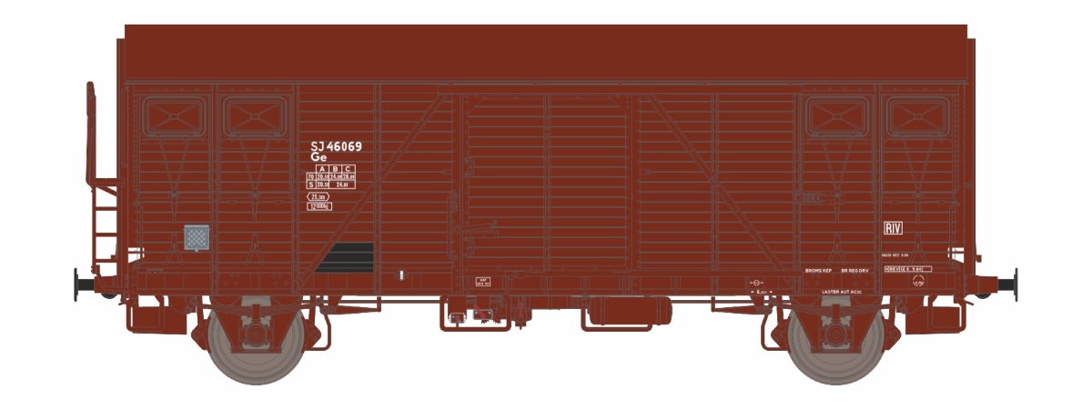 Godsvagn SJ Ge 46069, Ep III - 2