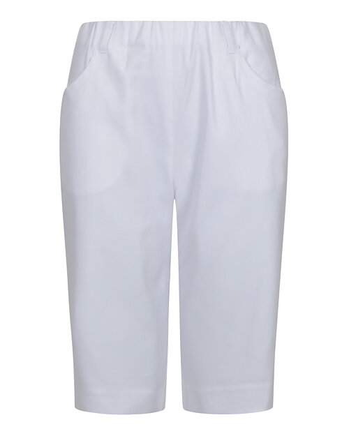 Mirakelshorts Kelly viskos regular vit