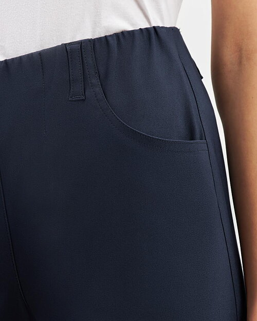 Mirakelshorts Kelly viskos regular marinblå - 3