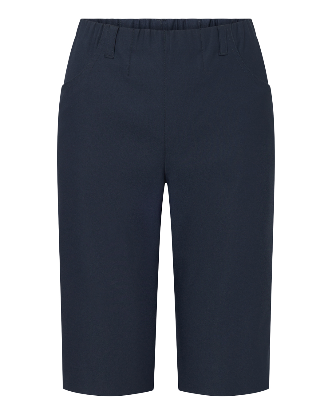 Mirakelshorts Kelly viskos regular marinblå - 4