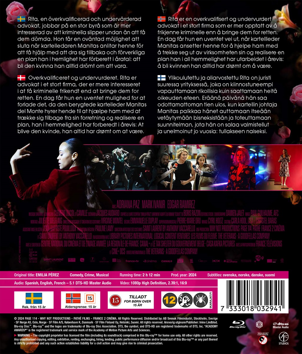 Emilia Pérez (Blu-ray) - 2