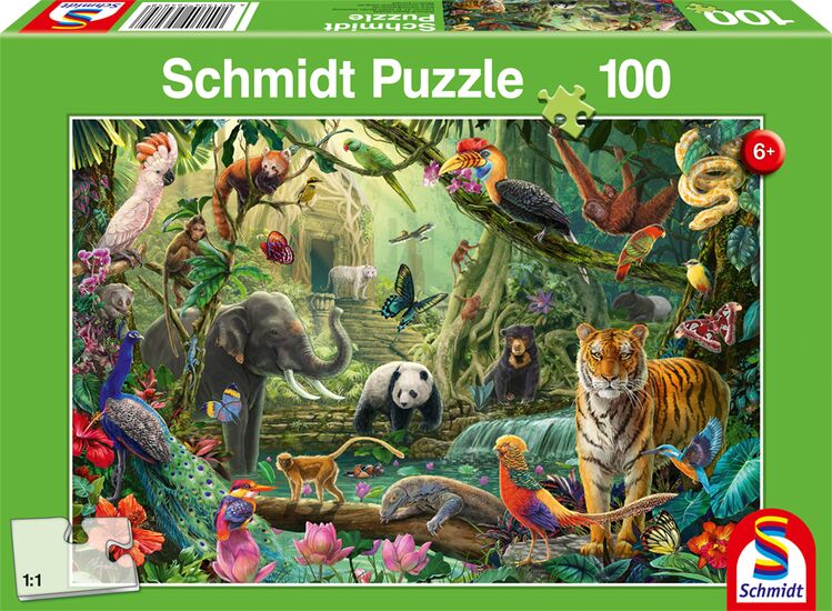 Colourful Jungle Wildlife, 100itar Schmidt - 2