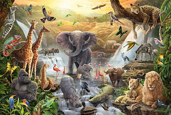 Animals in Africa, 60 Bitar Schmidt
