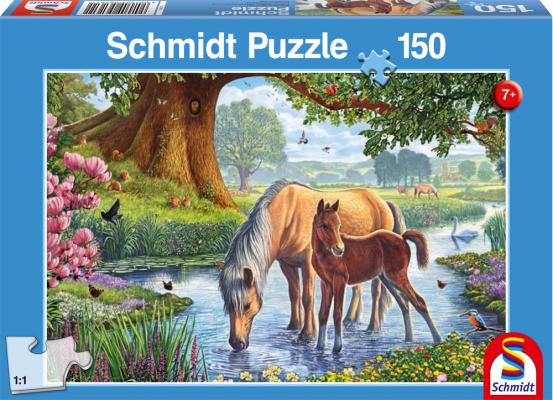 Horses by the Stream, 150 Bitar Schmidt - 2