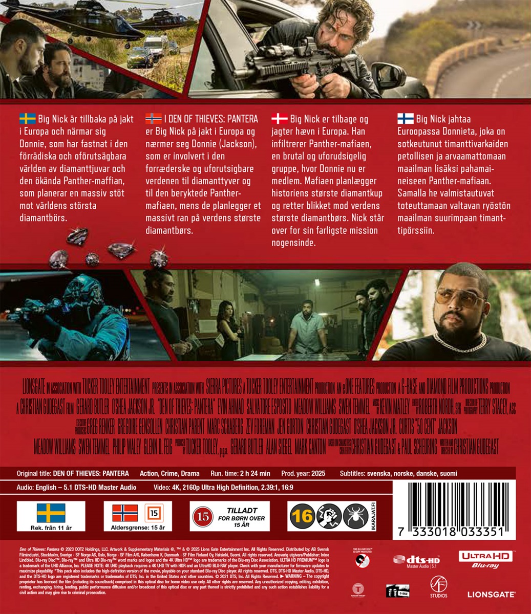 Den of Thieves: Pantera (4K Ultra HD) - 2