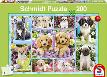 Puppies, 200 Bitar Schmidt