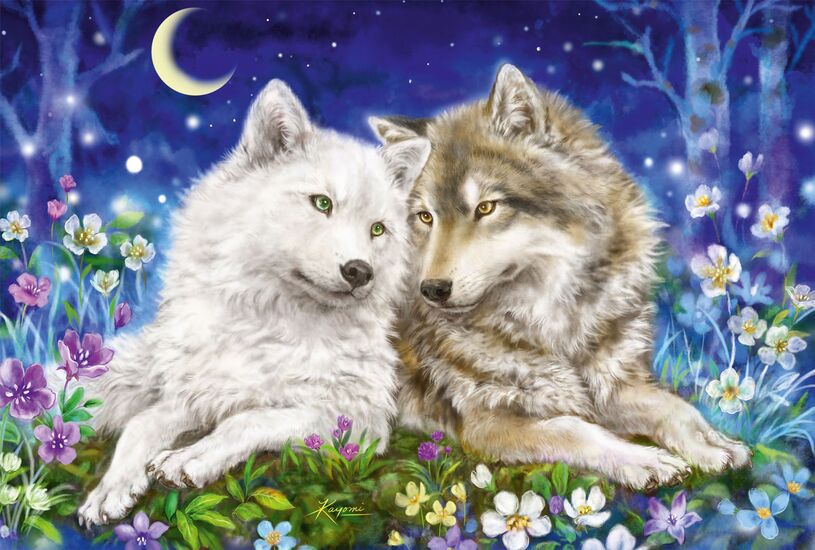 Cuddly Wolf Friends , 200 Bitar Schmidt