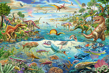 Discover the Dinosaurs, 200 Bitar Schmidt