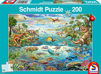 Discover the Dinosaurs, 200 Bitar Schmidt