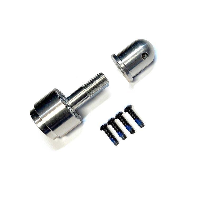 E-flite Prop Adapter And Spinner Nut: Beechcraft D18