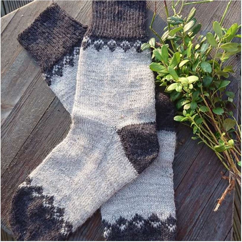 Mönster till Sockor från Skogsängen