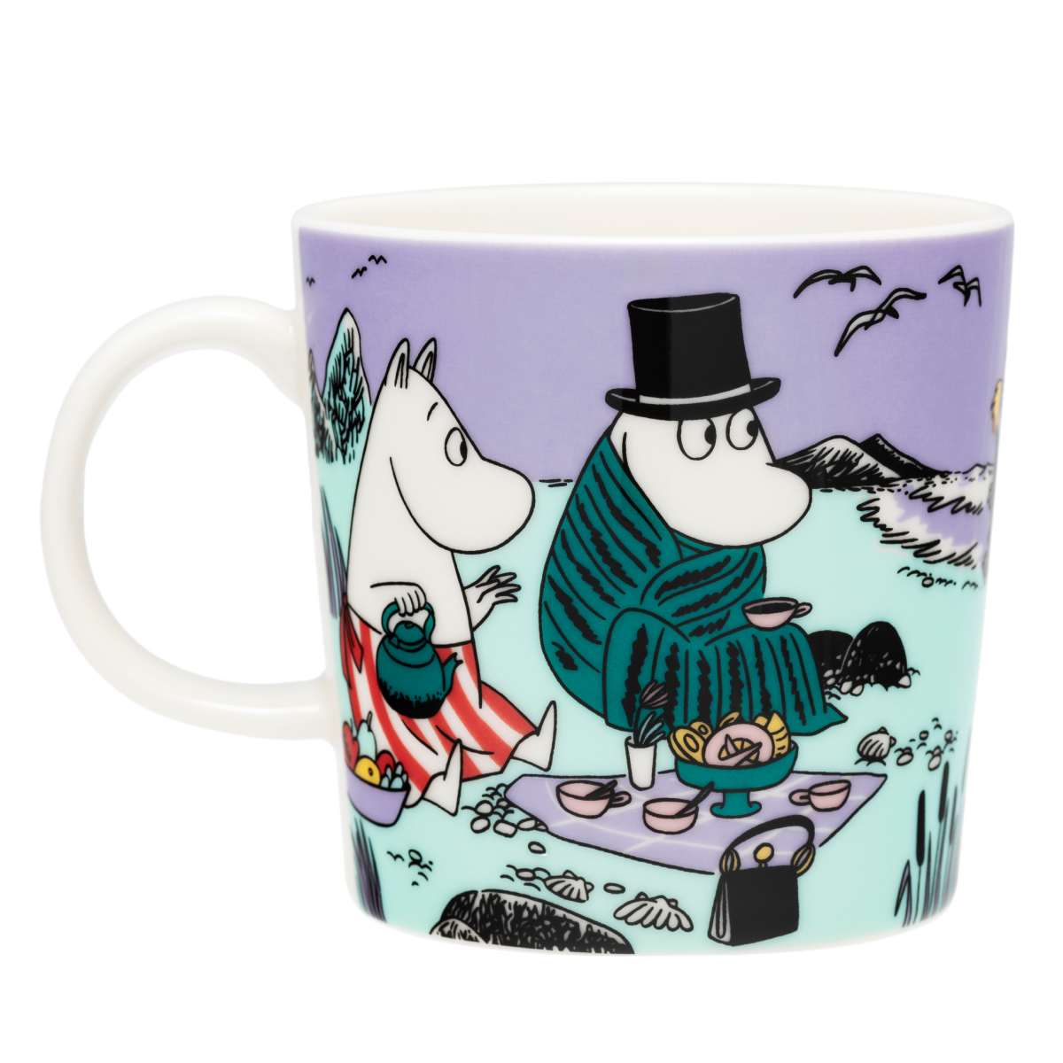 Arabia Moomin mug 30 cl - A day at the beach - Summer Seasonal Mug 2025 - 2