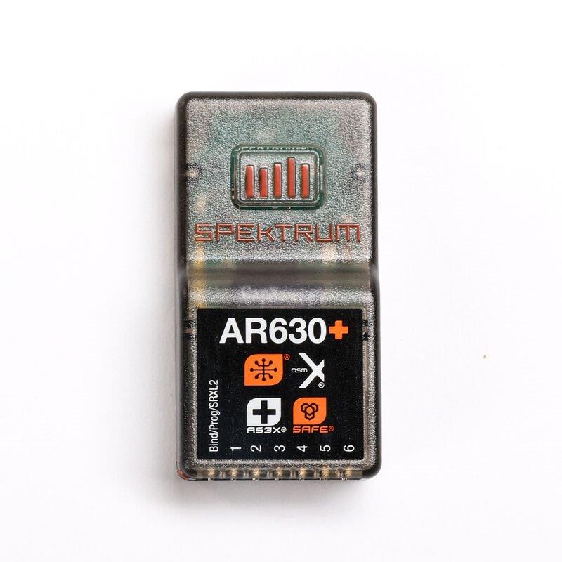 Spektrum AR630+ DSMX 6-Channel AS3X+ & SAFE Receiver - 4
