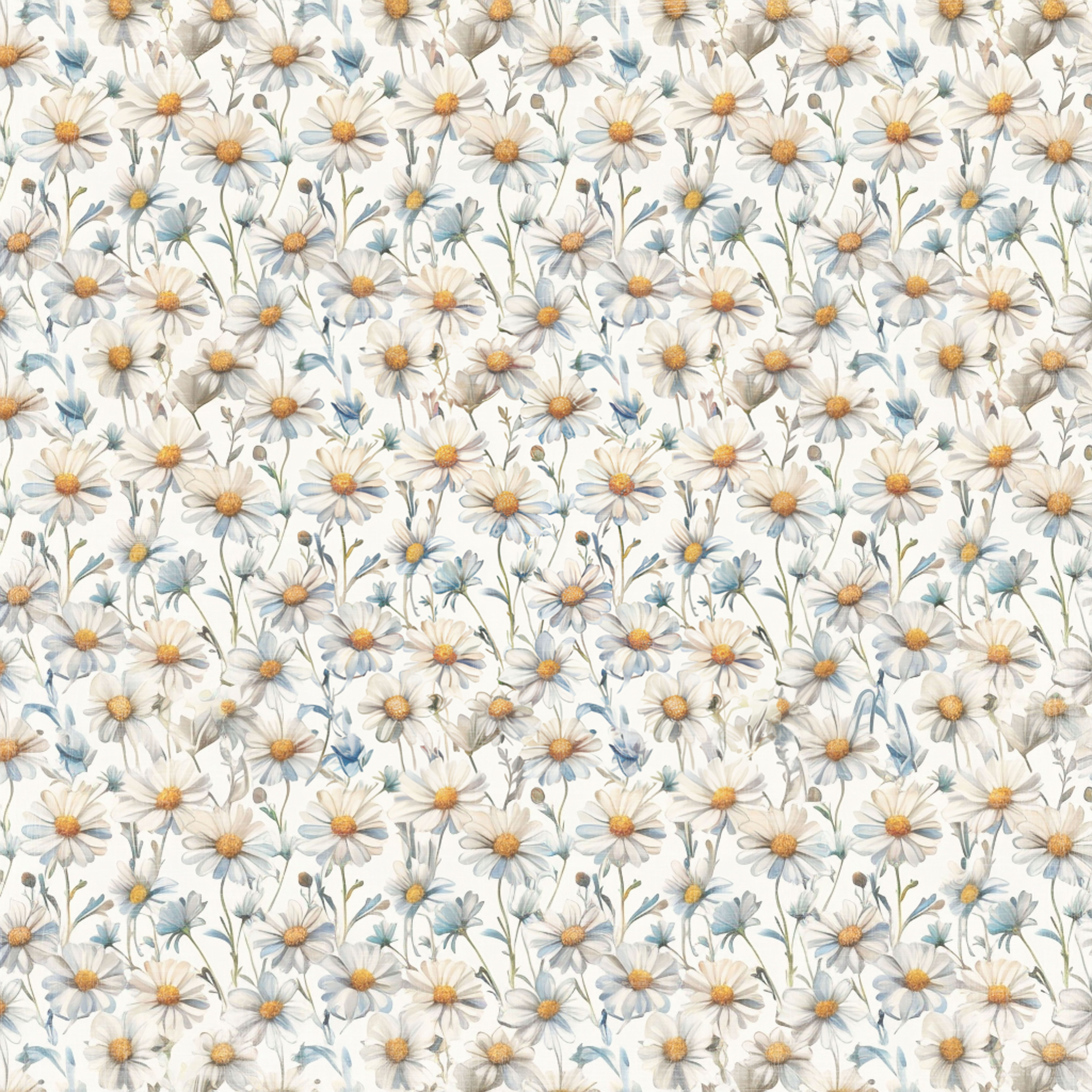 Papper Scrapbooking  Reprint - Summer Daisies   -  12x12 (30,5 x 30,5 cm)