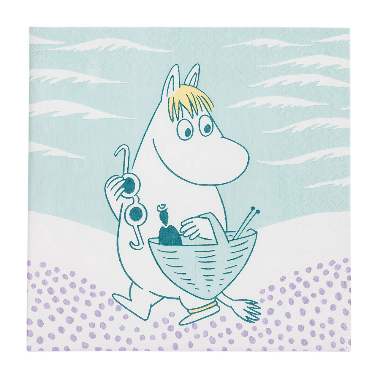 Moomin Napkins - A day at the beach - 2