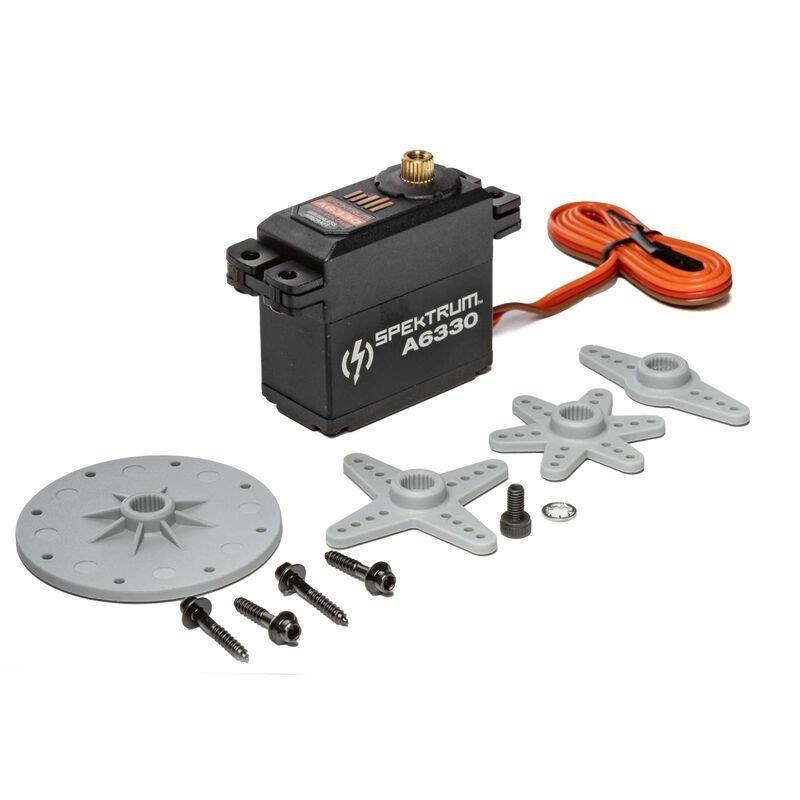 Spektrum A6330 Digital HV Brushless High Torque High Speed MG Aircraft Servo - 2