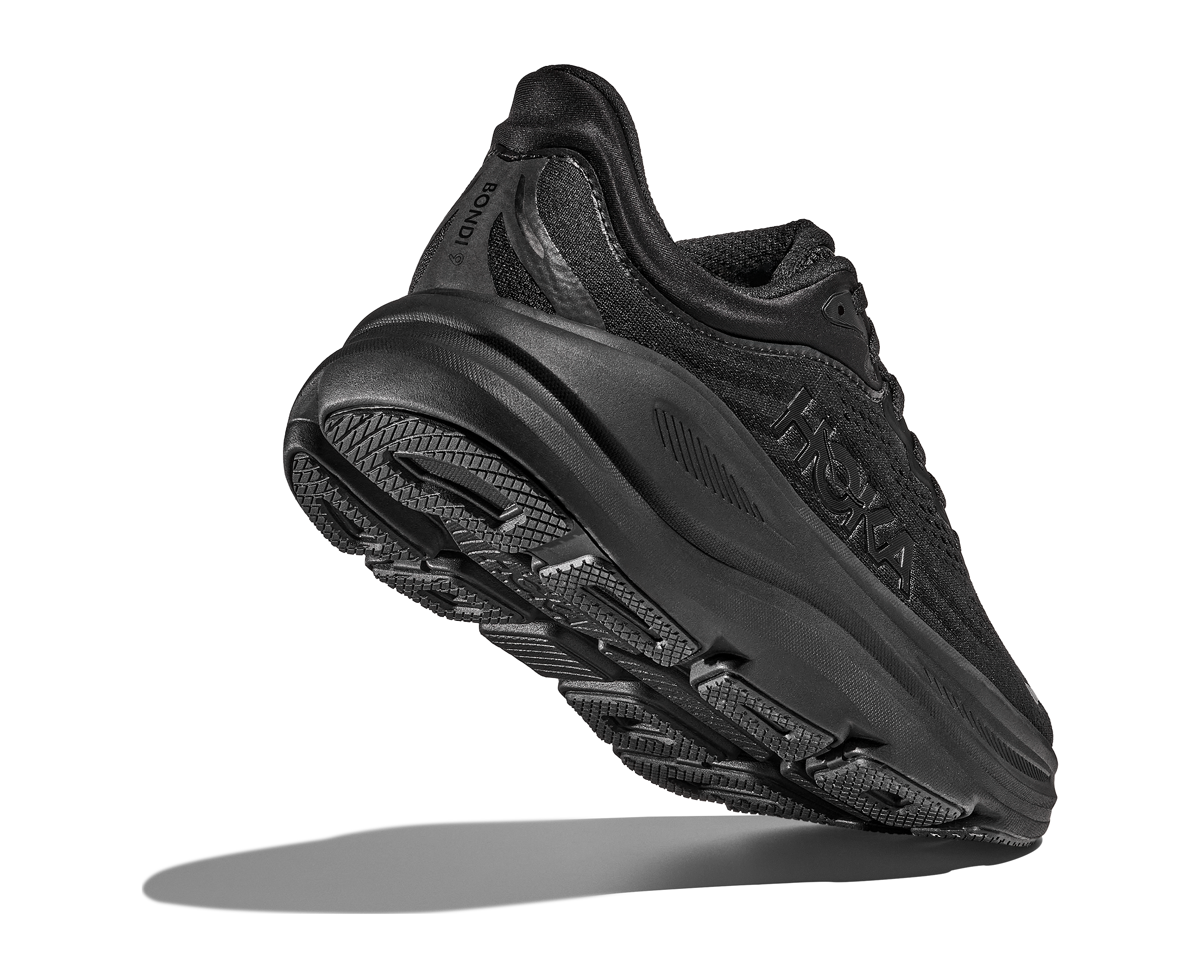 Hoka One One W Bondi 9 Wide - Black/Black - 5