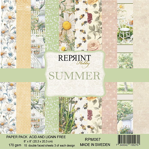 Paperpack Reprint - Summer  Collection -  8x8