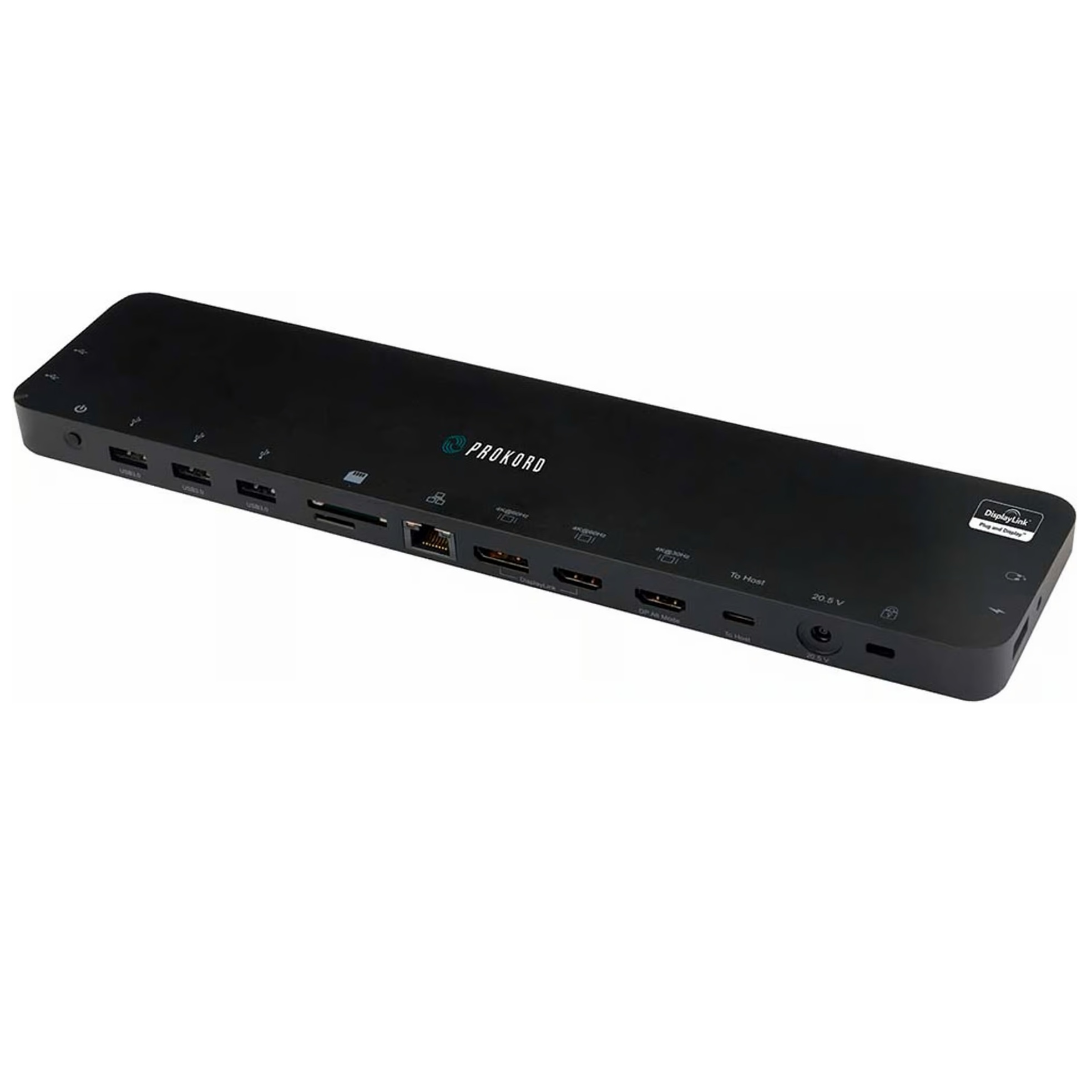 Prokord Workplace UltraDock 4K Displaylink 80W  USB Type-C