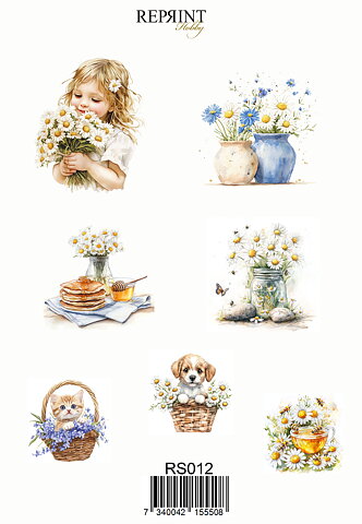 Stickers Reprint - Summer Collection 2 -  11x16 cm