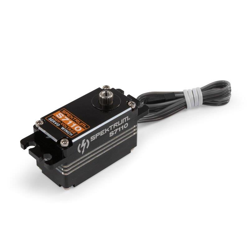 Spektrum S7110 Low Profile Servo Winch: 1/10 Rock Crawlers