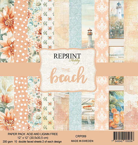 Paperpack Reprint - The Beach  Collection Paperpack - 12x12