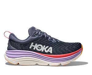 Hoka One One W Gaviota 5 Wide - Anchor/Grapefruit