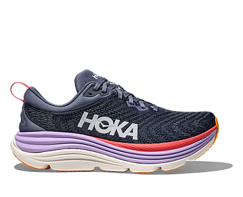 Hoka One One W Gaviota 5 Wide - Anchor/Grapefruit