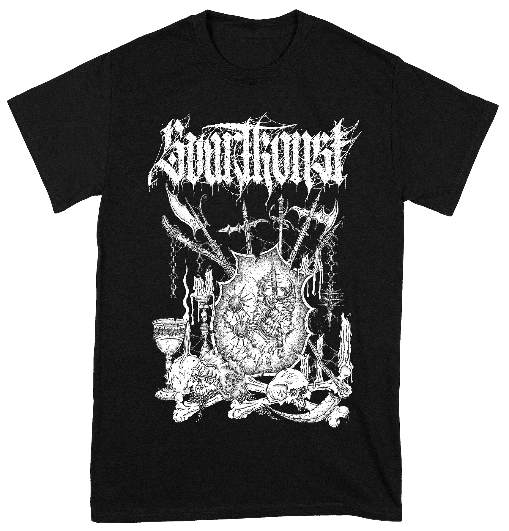 SVARTKONST - Black Waves Anniversary T-shirt