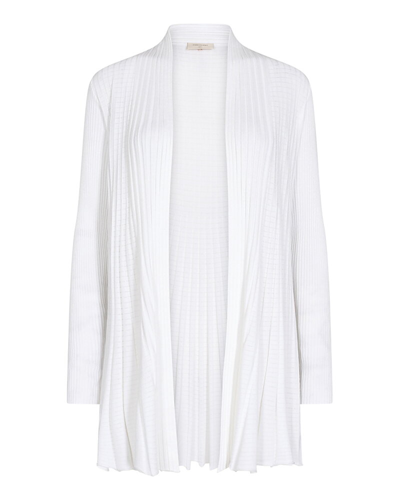 Kofta Claudisse lång brilliant white