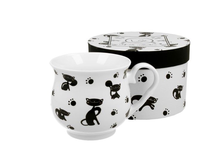 Mugg  Retro kattmotiv