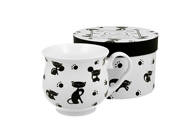 Mugg  Retro kattmotiv