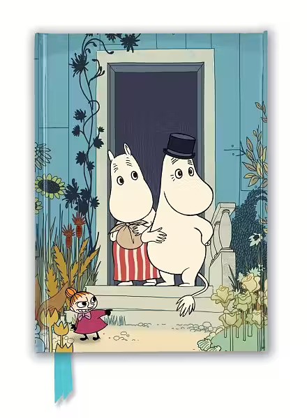 Mumin folierad anteckningsbok - Moomins on the Riviera
