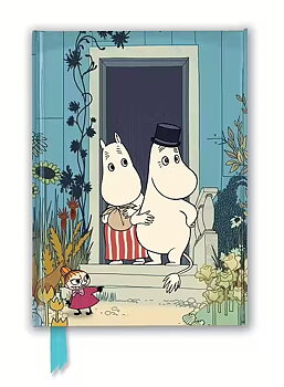 Mumin folierad anteckningsbok - Moomins on the Riviera