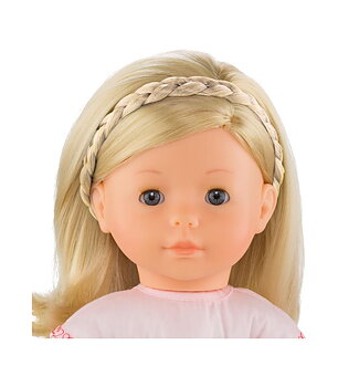 Corolle Dockaccessoar Hårband fläta blond