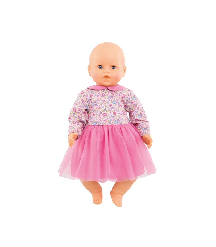 Corolle Dockkläder 42 Dress Long Sleeves Pink - 2