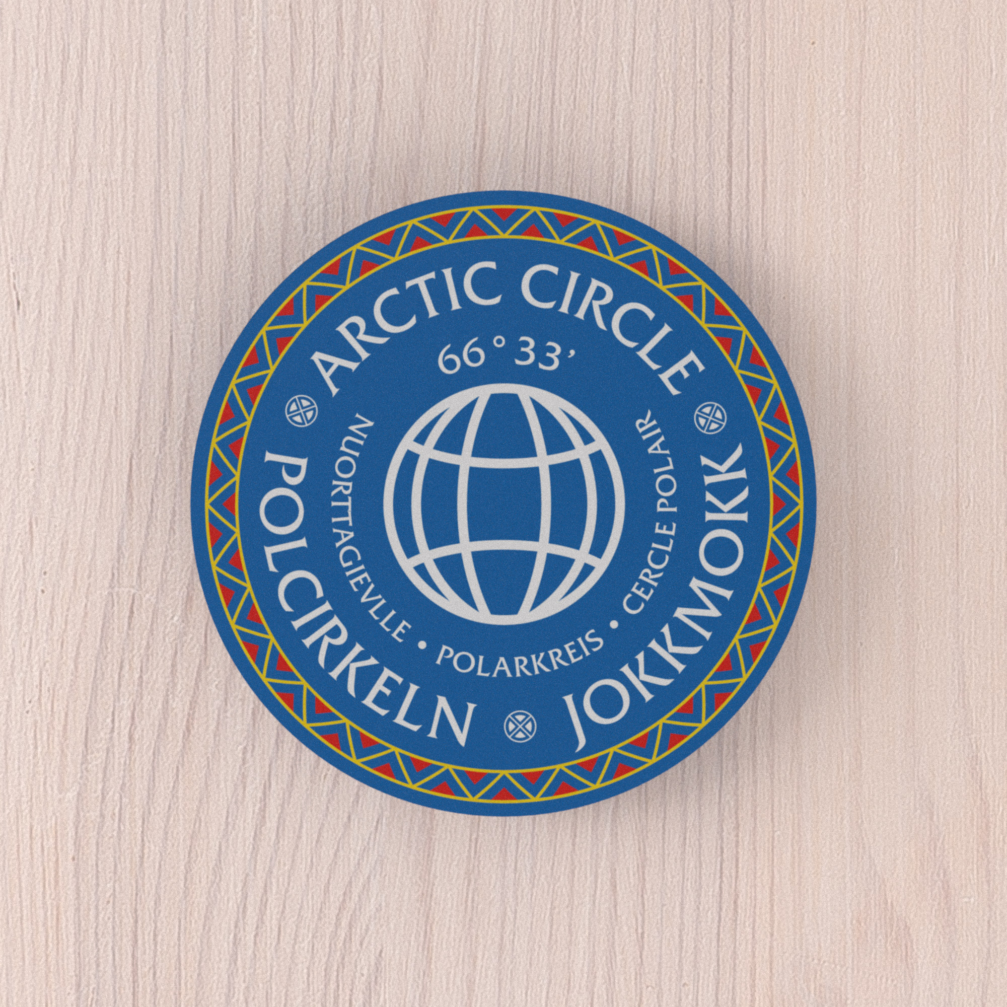 Kjøleskapsmagnet Artic Circle
