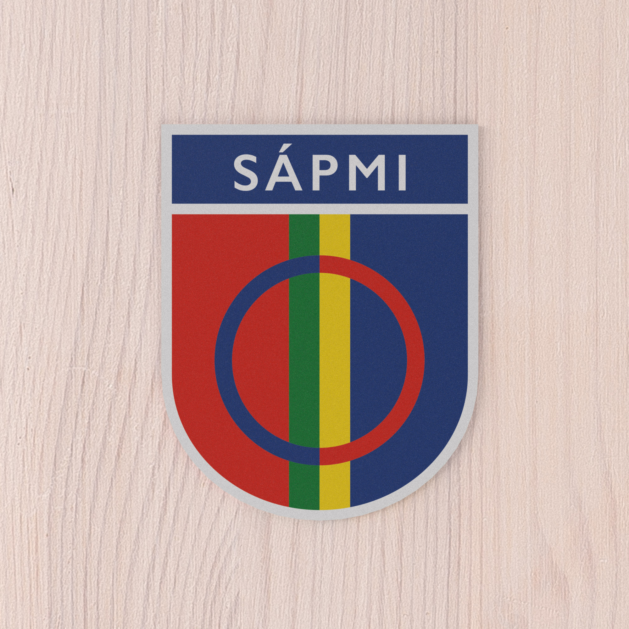 Kjøleskapsmagnet Sápmi-emblem
