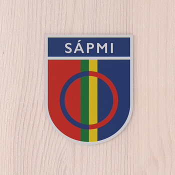 Kjøleskapsmagnet Sápmi-emblem