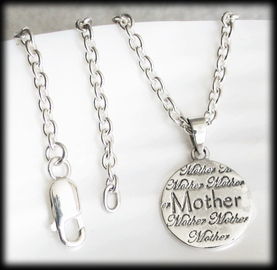 Älskade mamma - Ett Mor & Dotter halsband i Äkta silver. - 3