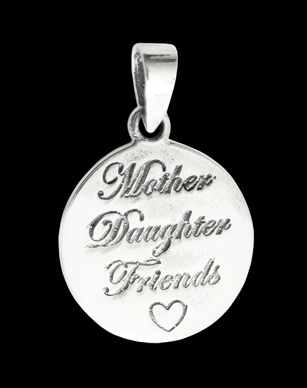 Älskade mamma - Ett Mor & Dotter halsband i Äkta silver.