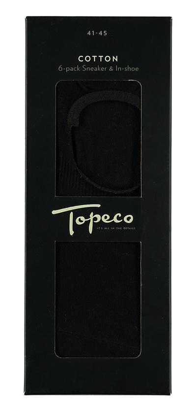 6-Pack Topeco No-show & Sneaker i Bambu - 2