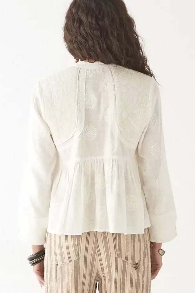 Maison Hotel - Ariana Blouse Mosaique Ivory - 7