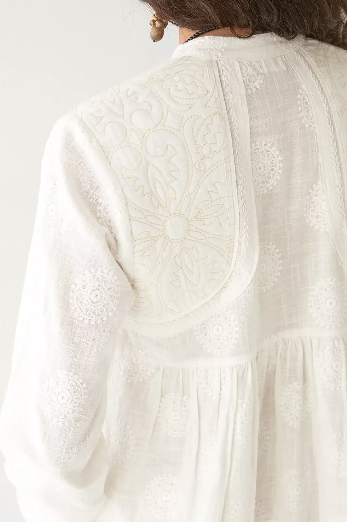 Maison Hotel - Ariana Blouse Mosaique Ivory - 5