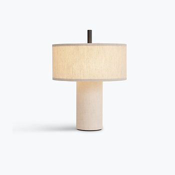 Margin laddbar bordslampa - Beige