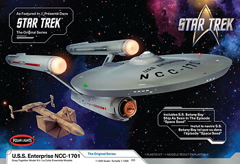 1/1000 Star Trek: The Original Series U.S.S. Enterprise NCC-1701 (Snap)