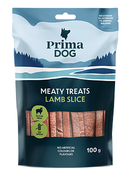 PrimaDog Meaty Treats Lammslice 100 g