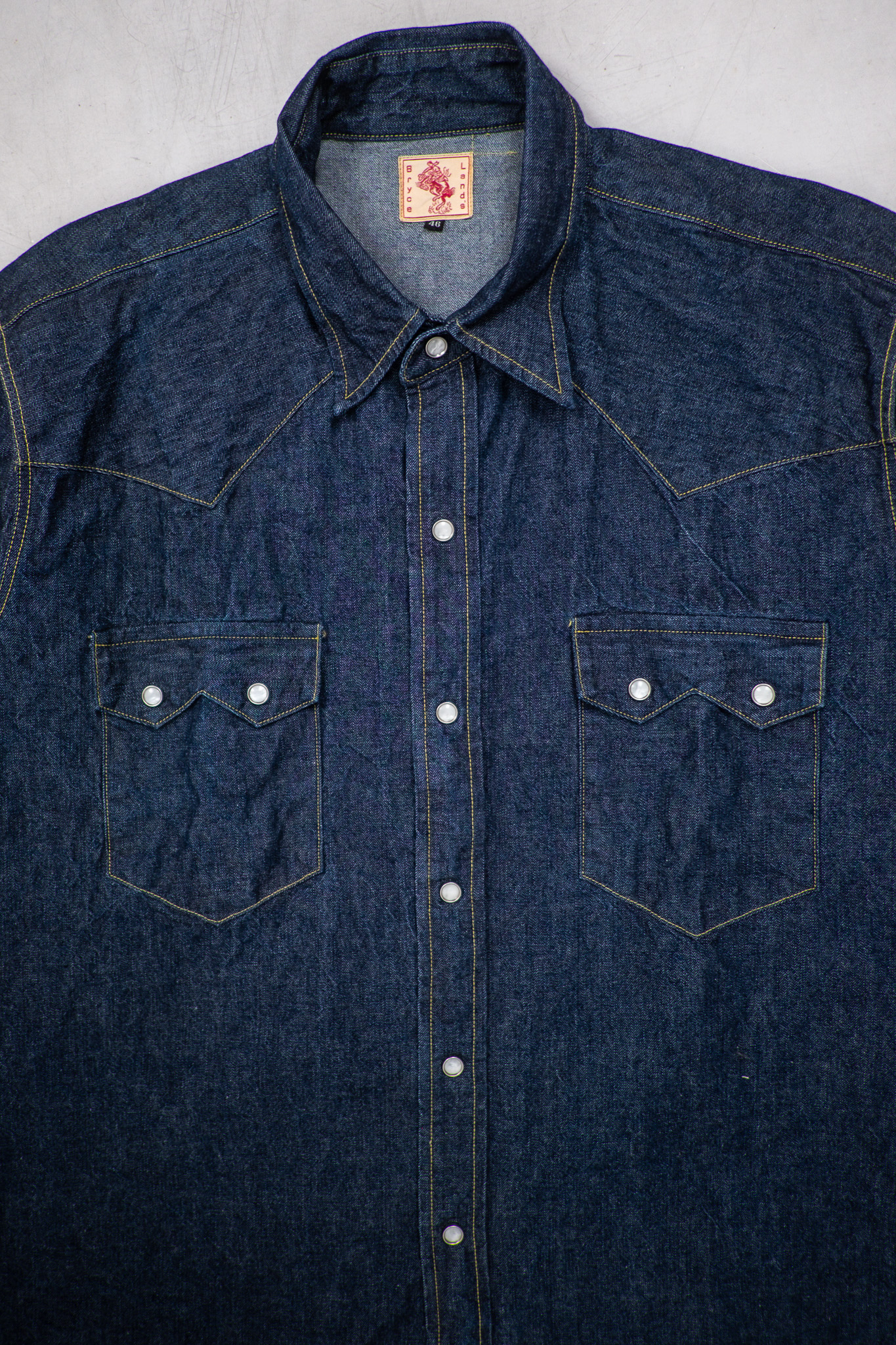 Bryceland's - Sawtooth Westerner Denim Shirt - Göteborg Manufaktur